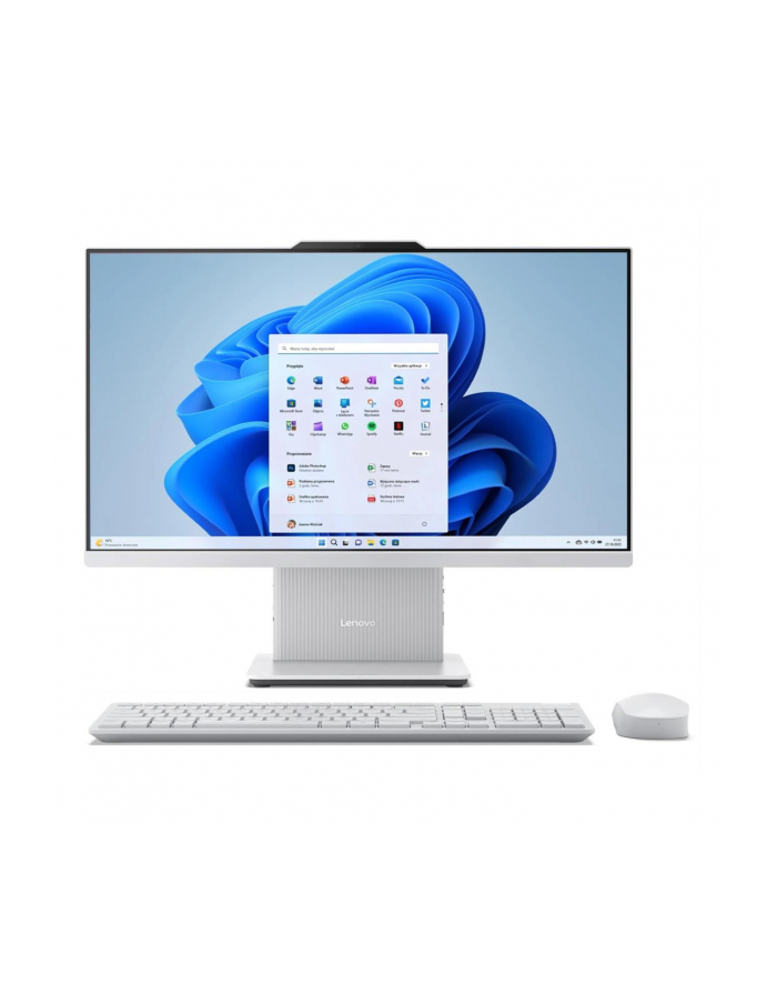 Lenovo IdeaCentre AIO 27IRH9 i5-13420H 27''; FHD IPS 300nits AG 16GB DDR5 5200 SSD512 Intel UHD Graphics Win11 Cloud Grey główny