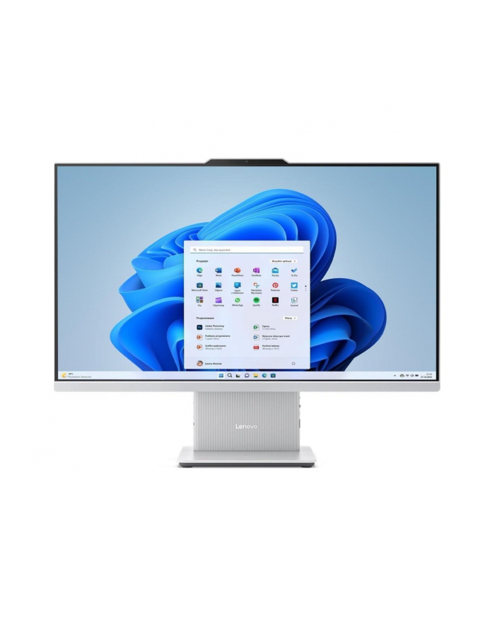 Lenovo IdeaCentre AIO 27IRH9 i7-13620H 27''; FHD IPS 350nits AG 16GB DDR5 5200 SSD512 Intel UHD Graphics Win11 Cloud Grey główny