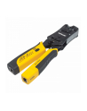Zaciskarka wtyk'amp;oacute;w RJ45/RJ11/RJ12/RJ22 z testerem okablowania Intellinet - nr 29