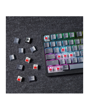 no name Bezprzewodowa klawiatura gamingowa Corsair Gaming K65 Plus 75% RGB, MLX RED - Czarny, Szary nr 1