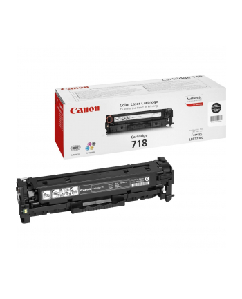 Canon CRG-718 Toner Black (1 pc) 2662B002 nr 1