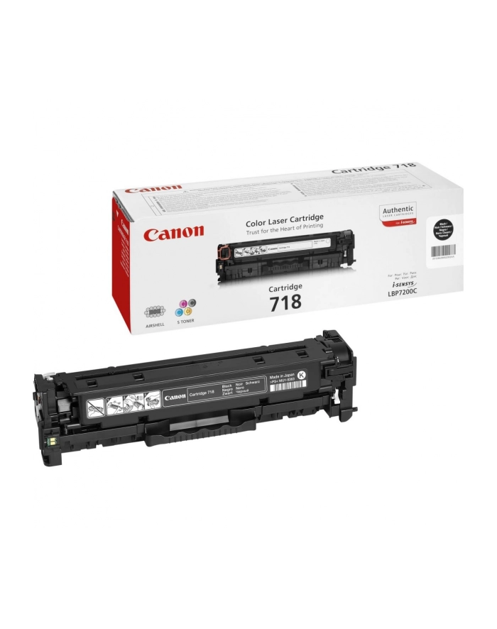 Canon CRG-718 Toner Black (1 pc) 2662B002 główny