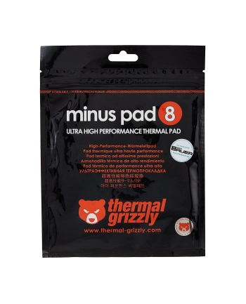 no name Podkładka termiczna Grizzly Minus 8 - 120 × 20 × 3,0 mm Podkładka termiczna Grizzly