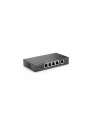 ruijie REYEE SWITCH ZARZĄDZALNY 5 PORTÓW 1GBIT | 4 PORTY POE/POE+ (54W MAX) | L2 | METALOWA OBUDOWA D-ESKTOP - nr 16