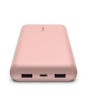 belkin POWERBANK 20000MAH 15W/USB-A UND USB-C ANSCHLUSS ROSA - nr 9