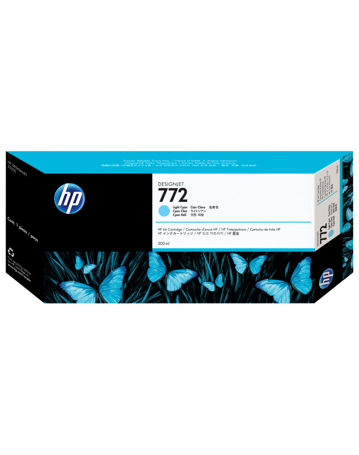 Atrament HP 772 300-ml Light-Cyan Ink Cartridge główny