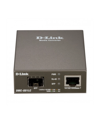 d-link Konwerter DMC-G01LC/E  DMC-G01LC 1000BaseT to SFP Standalone Media Converter