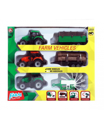 norimpex Traktory z maszynami rolniczymi, zestaw 1005816