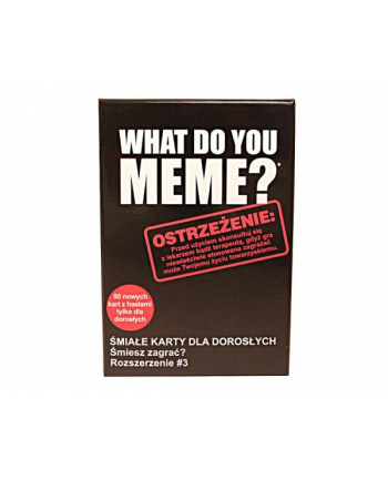 EPEE What Do You Meme? Śmiałe karty dla dorosłych Extra paka No 3 90 kart 60075