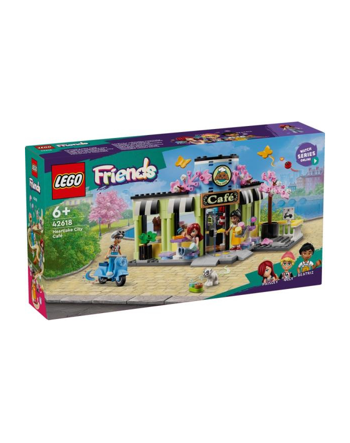 LEGO 42618 FRIENDS Kawiarnia w Heartlake p4 główny