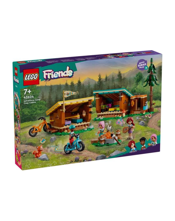 LEGO 42624 FRIENDS Przytulne domki na letnim obozie p4 główny