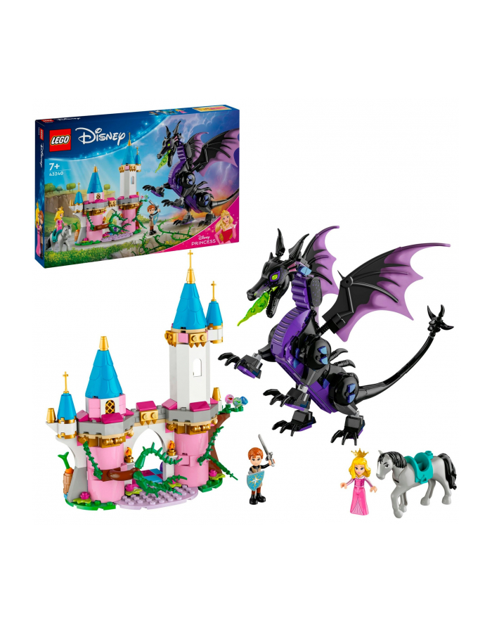 LEGO 43240 DISNEY PRINCESS Diabolina jako smok p4 główny