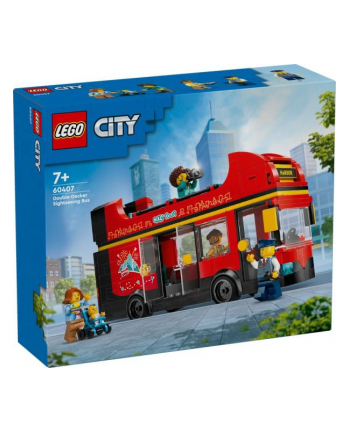LEGO 60407 CITY Czerwony piętrowy autokar p5