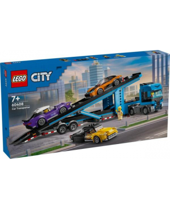 LEGO 60408 CITY Laweta z samochodami sportowymi p3