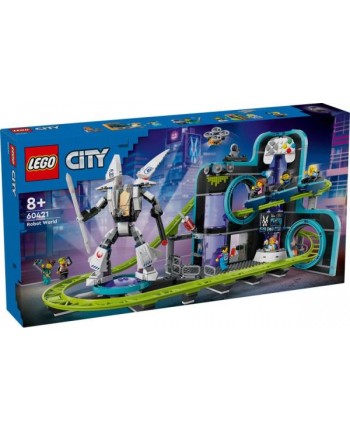 LEGO 60421 CITY Park kolejek górskich w świecie robotów p2
