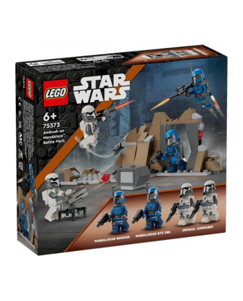 LEGO 75373 STAR WARS Zasadzka na Mandalorze - zestaw bitewny p4