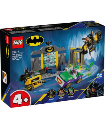 LEGO 76272 SUPER HEROES Jaskinia Batmana z Batmanem, Batgirl i Jokerem p3