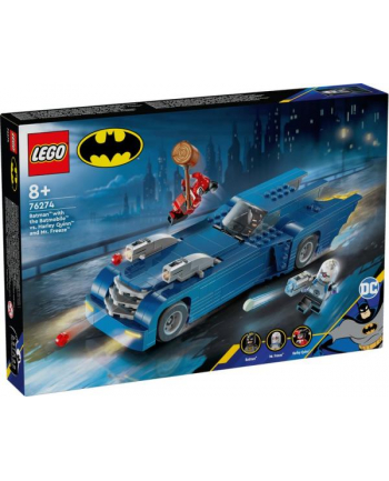 LEGO 76274 SUPER HEROES Batman z Batmobilem kontra Harley Quinn i Mr. Freeze p4