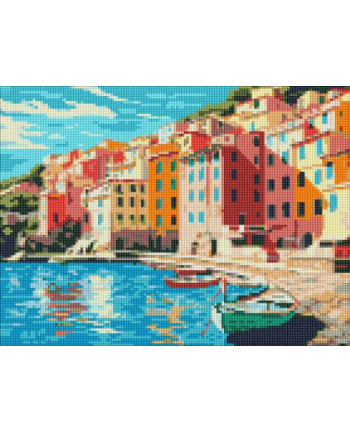 inni Diamentowa mozaika 30x40cm Sunny City z kryształkami AB