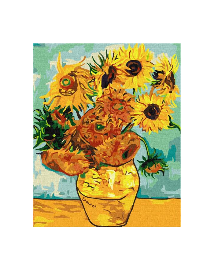 ideyka Malowanie po numerach 40x50cm Słoneczniki Van Gogh główny