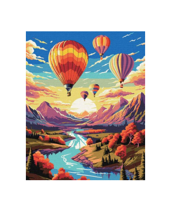 ideyka Malowanie po numerach 40x50cm Lot balonem