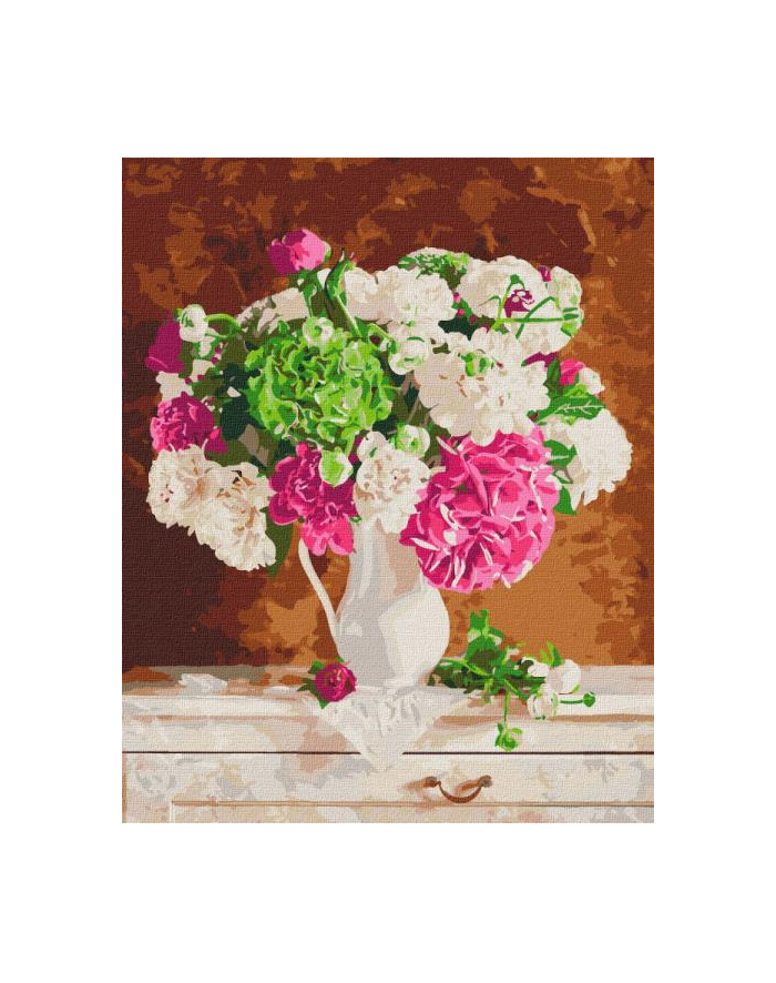 ideyka Malowanie po numerach 40x50cm Czułość w bukiecie główny