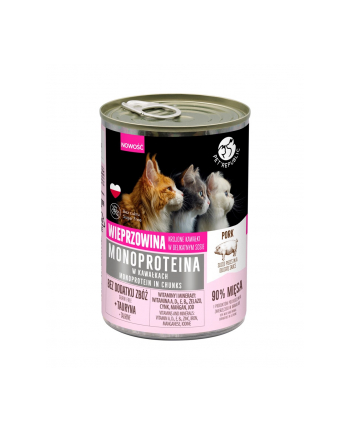 PetRepublic MONOPROTEINA dla kota wieprz sos 400 g