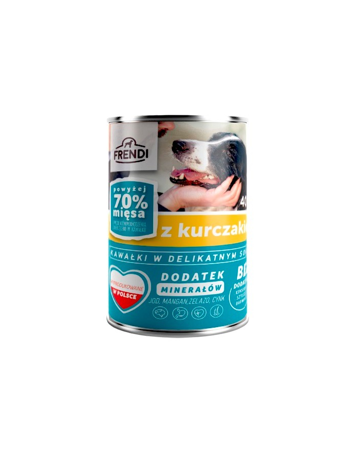 Frendi puszka dla psa z kurczakiem w sosie 400 g główny