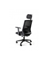 unique Ergonomiczny fotel biurowy ESTA czarny - nr 2