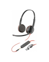 poly Słuchawki Blackwire 3225 USB-C/A+3,5mm 8X229AA - nr 4