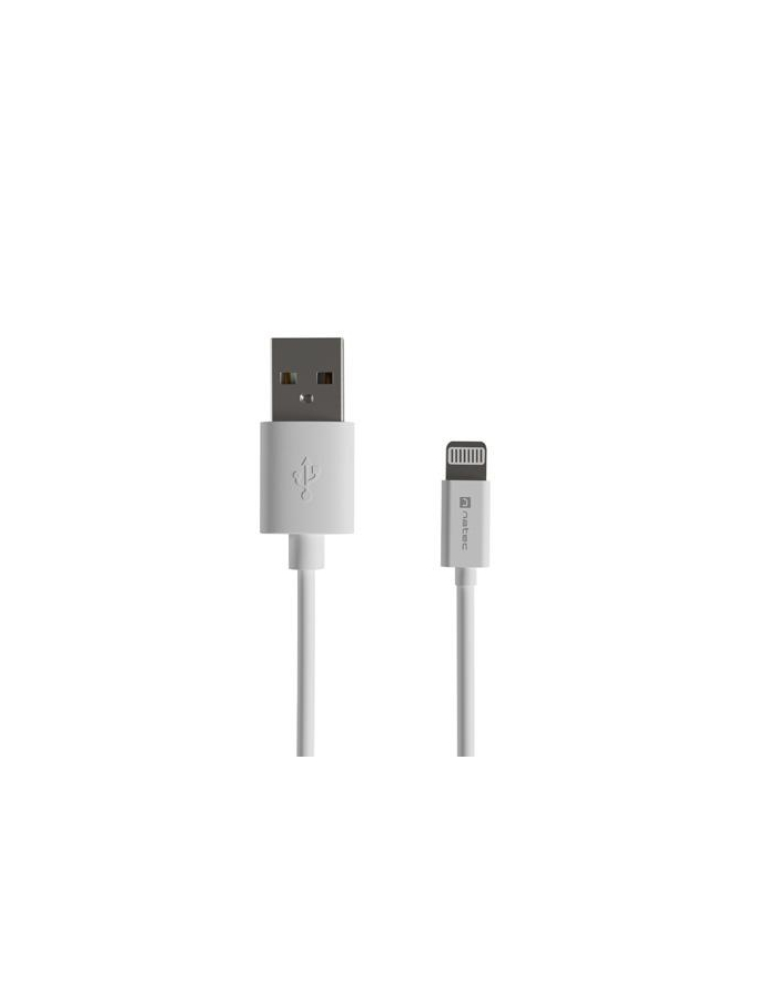 natec Kabel Lightning (M)->USB-A(M) 2m MFI Prati Biały główny