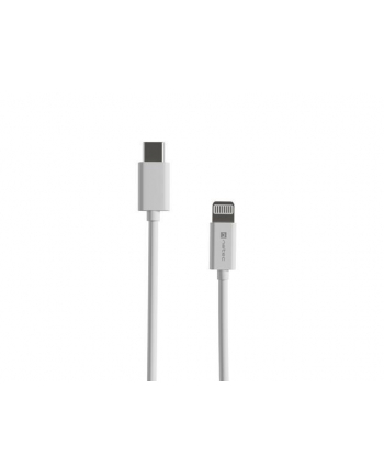 natec Kabel Lightning (M)->USB-C(M) 1m MFI Prati Biały
