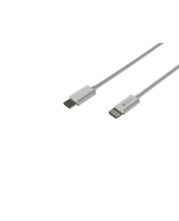 natec Kabel Lightning (M)->USB-C(M) 2m MFI Prati Biały