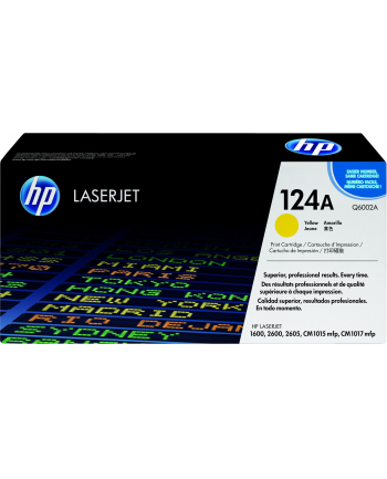 hewlett-packard HP 124A - gul - oryginał - LaserJet -
