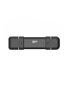 Dysk zewnętrzny SSD Silicon Power DS72 250GB USB-A USB-C 1050/850 MB/s Czarny - nr 3
