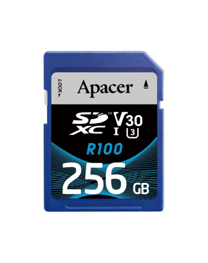 Karta pamięci SDXC Apacer R100 256GB (100/80 MB/s) Class 10 UHS-I U3 V30 główny
