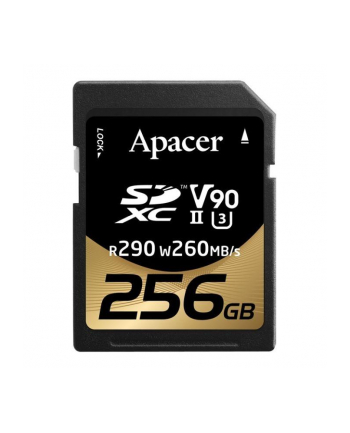 Karta pamięci SDXC Apacer 256GB (290/260 MB/s) Class 10 UHS-II U3 V30
