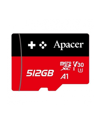 Karta pamięci microSDXC Apacer Gaming 512GB (100/80 MB/s) Class 10 UHS-I U3 V30 A1