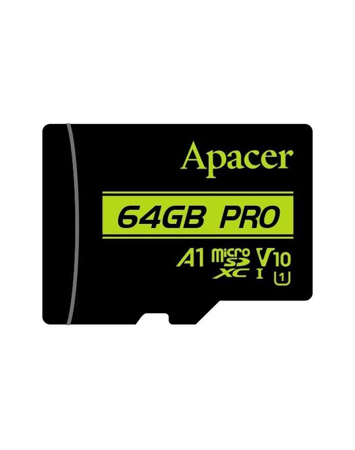 Karta pamięci microSDXC Apacer Professional 64GB (100/10 MB/s) Class 10 UHS-I U1 V10 A1 BULK główny