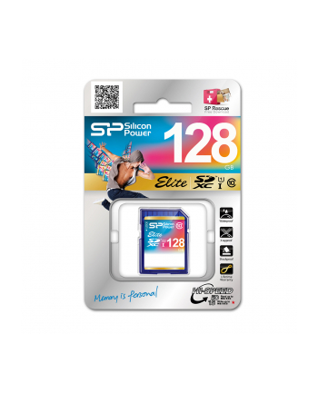 Karta pamięci Silicon Power SDXC Elite 128GB (85/10 MB/s) Class 10 UHS-I U1 nr 1