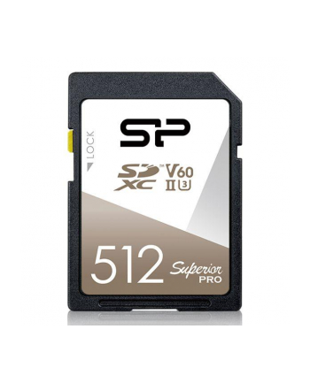 Karta pamięci Silicon Power SDXC Superior Pro 512GB (280/170 MB/s) UHS-II U3 V60 nr 1