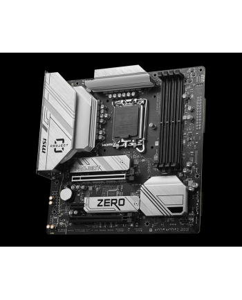 Płyta MSI B760M PROJECT ZERO /B760/DDR5/SATA3/M.2/USB3.2/WiFi/BT/PCIe5.0/s.1700/mATX