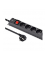 Listwa zasilająca Qoltec PDU do RACK | 16A | 16 x FRENCH | Pionowa | 1.8m - nr 1