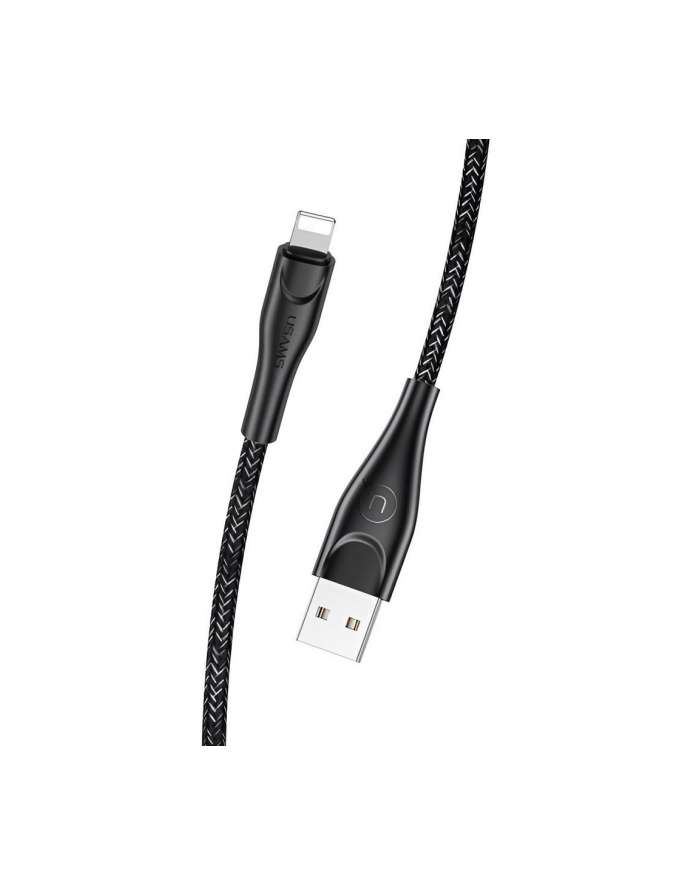 Kabel USB Usams U41 Lightning 2m Fast Charge -czarny główny