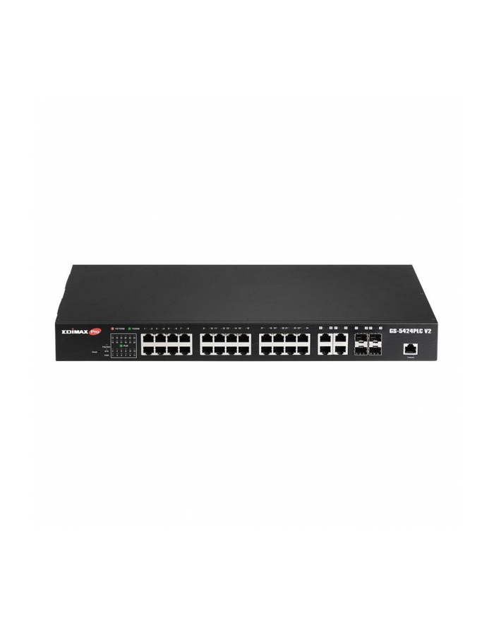 edimax technology Switch zarządzalny Edimax GS-5424PLC V2 24x10/100/1000 4xSFP Combo PoE+ główny