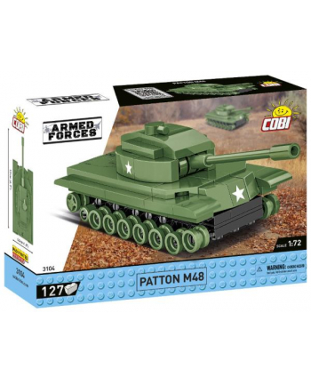 COBI 3104 Armed Forces Czołg Patton M48, 127 kl.
