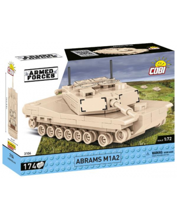 COBI 3106 Armed Forces Czołg Abrams M1A2 174 kl.