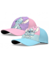 Czapka z daszkiem poliester 100% 52/54cm 2 wzory Stitch ST00051 Kids Euroswan mix cena za 1 szt - nr 1