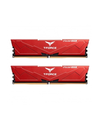 Pamięć DDR5 Team Group T-FORCE VULCAN 32GB (2x16GB) 6000MHz CL30 1,35V Czerwona