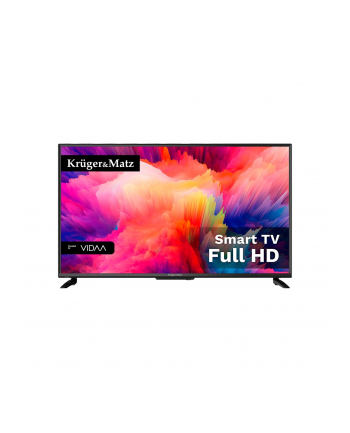 Telewizor Kruger'Matz 40'' FHD VIDAA, DVB-T2/S2/T/C H.265 HEVC